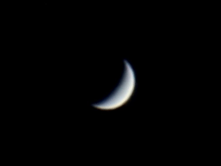 Venus als früher Abendstern